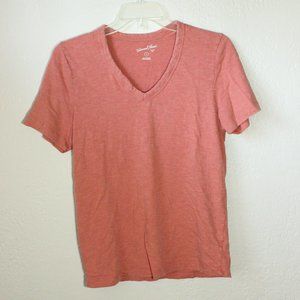 *SALE! 2/$22 or 3/$30* Universal Thread Red-Orange V-Neck T-Shirt Women Size Sm